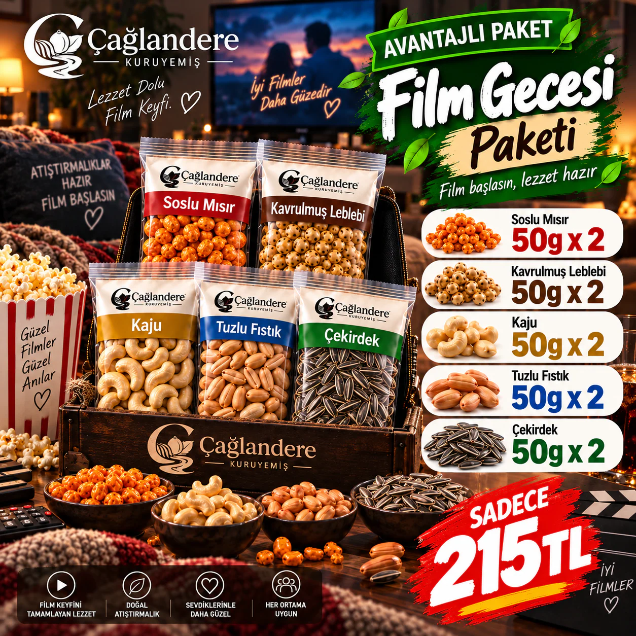 Film Gecesi Paketi