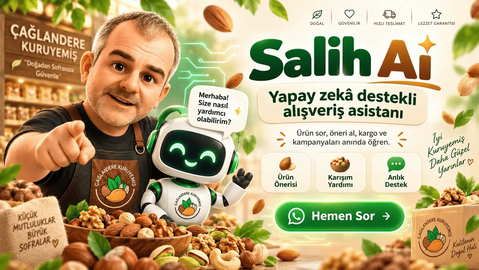 Yapay zeka destekli alışveriş asistanı